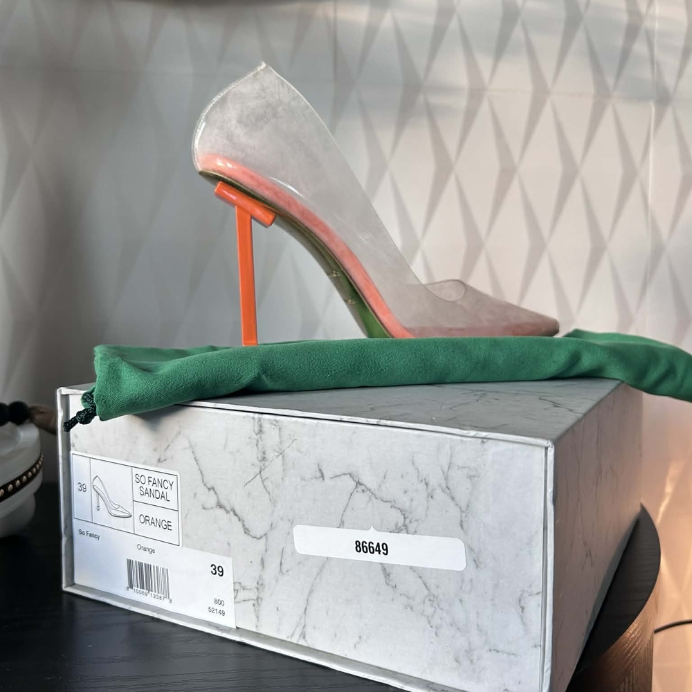 Sexy Orange Heels